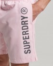 Μαγιό boxer Superdry Ροζ M3010215A-3KI