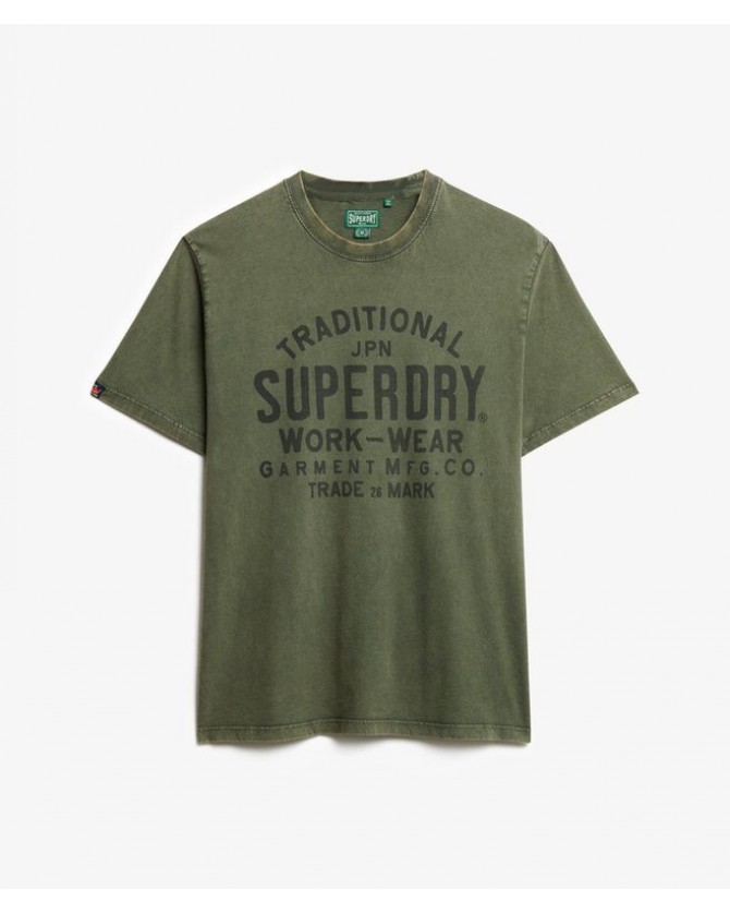 T-shirt Superdry Λαδί M1012204A-9IO