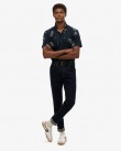 Πουκάμισο Superdry Σκούρο μπλε M4010793A-F8O