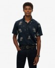 Πουκάμισο Superdry Σκούρο μπλε M4010793A-F8O