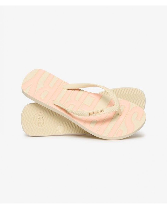 Σαγιονάρες Superdry Εκρού WF310231A-2GM