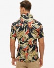 Πουκάμισο κοντομάνικο Superdry Σκούρο μπλε M4010947A-F7V