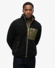 Ζακέτα Fleece Superdry Μαύρο M2014141A-02A