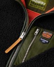 Ζακέτα Fleece Superdry Μαύρο M2014141A-02A
