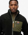 Ζακέτα Fleece Superdry Μαύρο M2014141A-02A