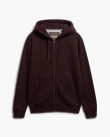 Ζακέτα φούτερ Superdry Μπορντό M2014128A-I1M