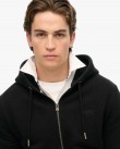 Ζακέτα φούτερ Superdry Μαύρη M2014128A-02A