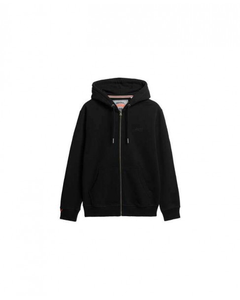 Ζακέτα φούτερ Superdry Μαύρη M2014128A-02A