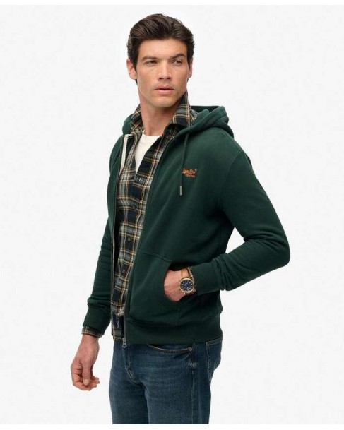 Ζακέτα φούτερ Superdry Πράσινη M2014128A-H7E