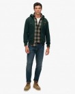 Ζακέτα φούτερ Superdry Πράσινη M2014128A-H7E