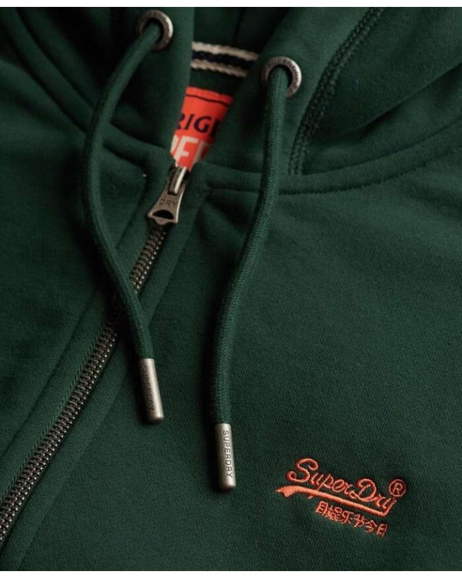 Ζακέτα φούτερ Superdry Πράσινη M2014128A-H7E