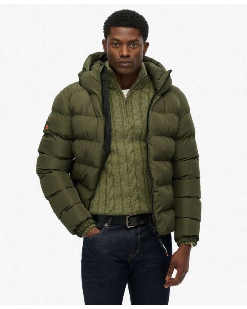 Μπουφάν Superdry Λαδί M5011905A-H1Q