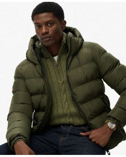 Μπουφάν Superdry Λαδί M5011905A-H1Q