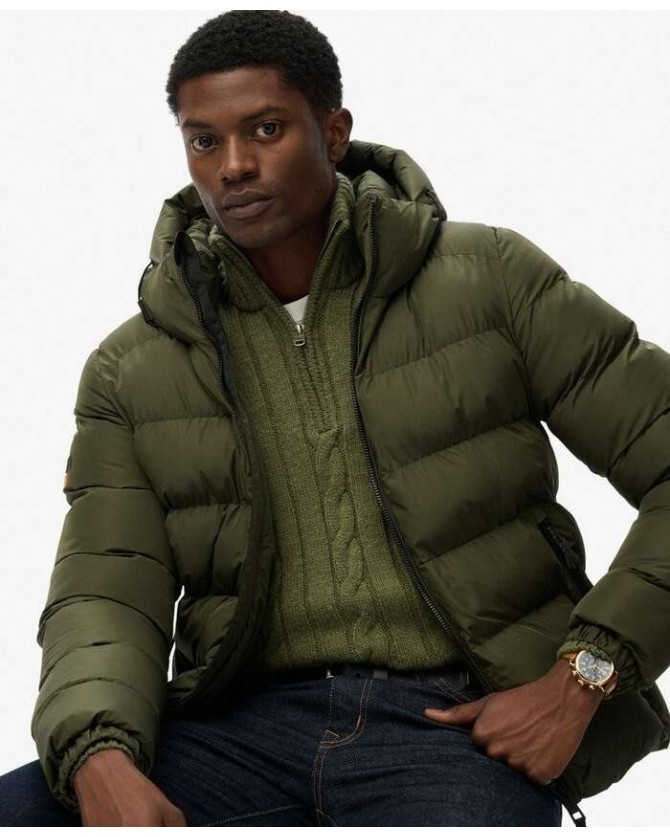 Μπουφάν Superdry Λαδί M5011905A-H1Q