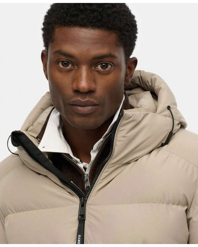 Μπουφάν Superdry Μπεζ M5011905A-9UN