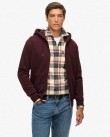 Ζακέτα φούτερ Superdry Μπορντό M2014128A-I1M