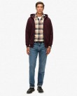 Ζακέτα φούτερ Superdry Μπορντό M2014128A-I1M