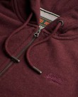 Ζακέτα φούτερ Superdry Μπορντό M2014128A-I1M