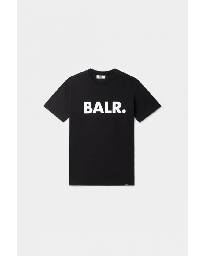 T-Shirt BALR. Μαύρο B1112.1048.102-Jet Black