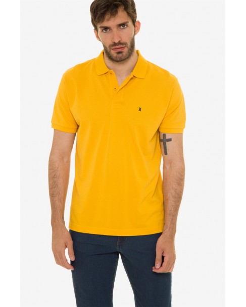 Polo t-shirt The Bostonians Κίτρινο 3PS0001-B00295