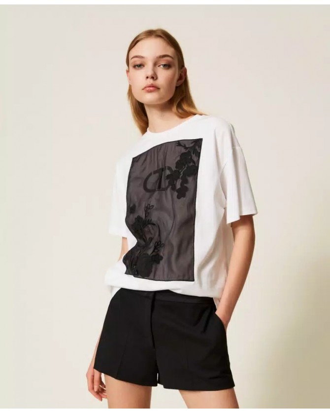 T-shirt Twin Set Λευκό 252TP2053-00001