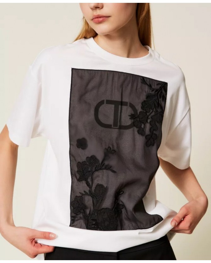 T-shirt Twin Set Λευκό 252TP2053-00001