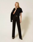 T-shirt Twin set Μαύρο 252TP2055-00006
