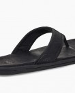 Σαγιονάρα UGG Μαύρη Seaside Flip Leather 1102690 71-BLK