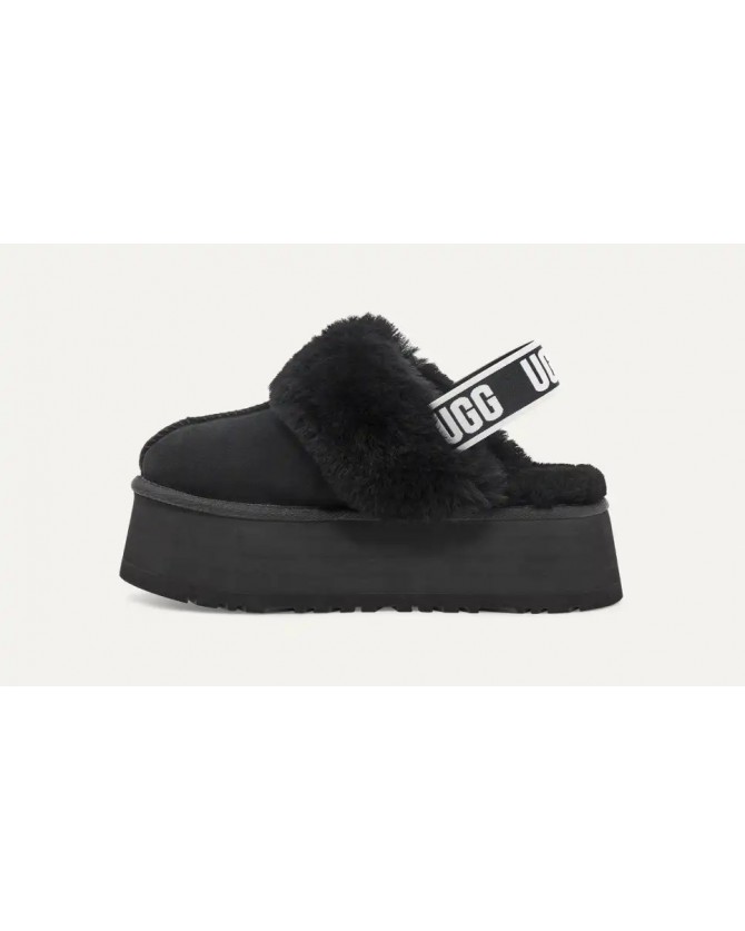 Παντόφλα UGG Μαύρη  funkette 1113474-0271