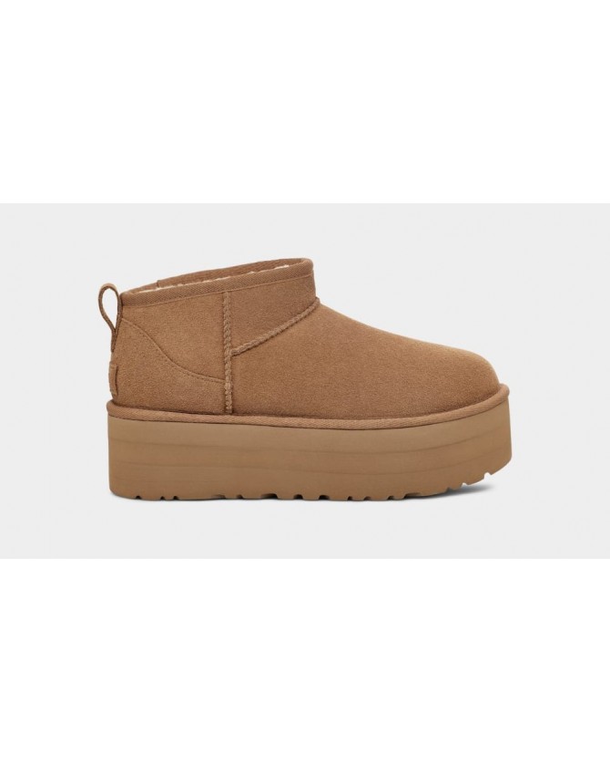 Μποτάκι UGG Ταμπά Classic Ultra Mini Platform 1135092 00KD-CHE_CHESTNUT