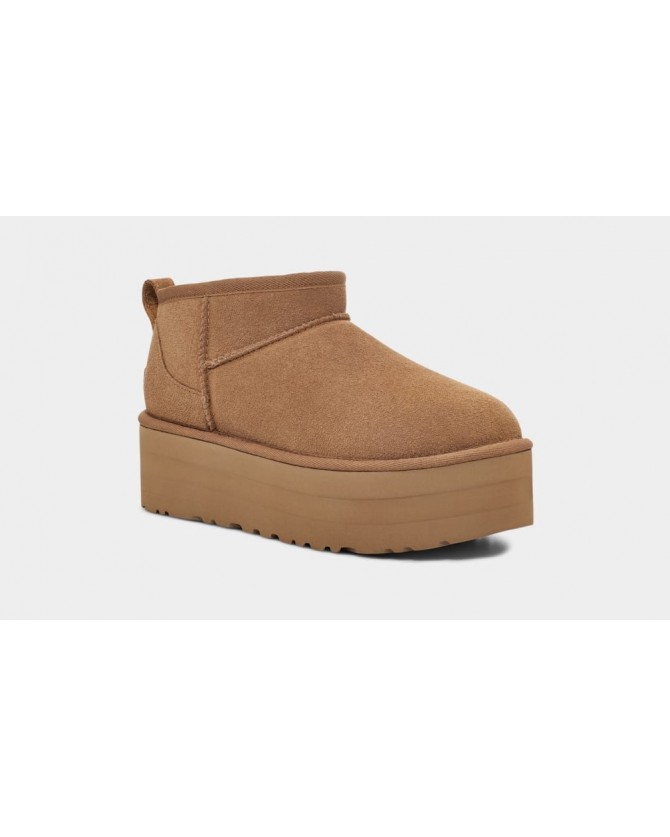 Μποτάκι UGG Ταμπά Classic Ultra Mini Platform 1135092 00KD-CHE_CHESTNUT