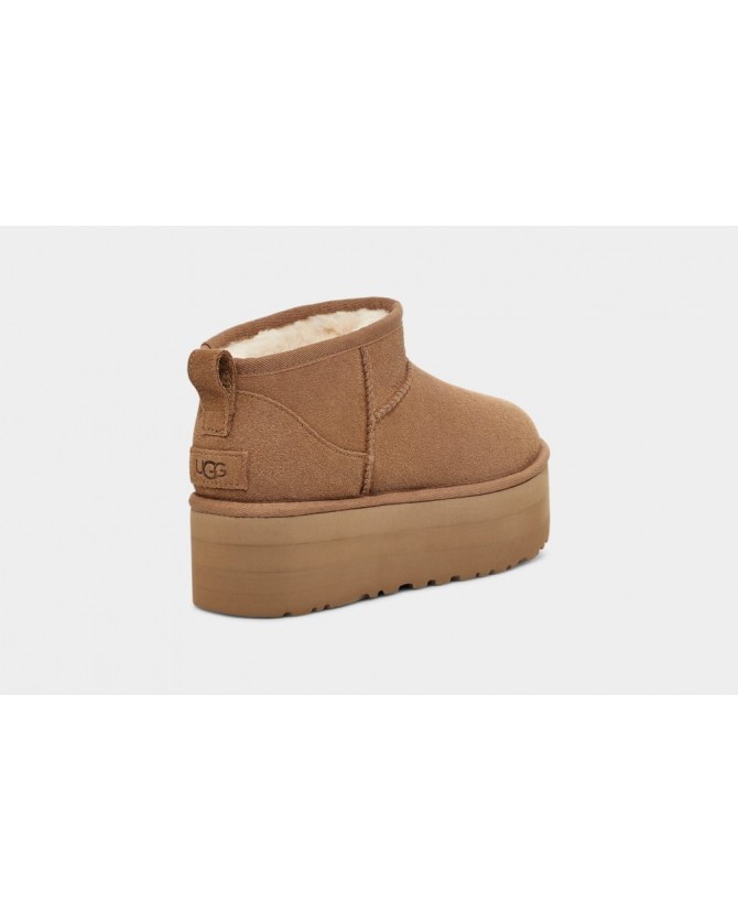 Μποτάκι UGG Ταμπά Classic Ultra Mini Platform 1135092 00KD-CHE_CHESTNUT