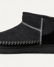 Μποτάκι UGG Μαύρο Classic Ultra Mini Biarritz 1171538 0071-blk