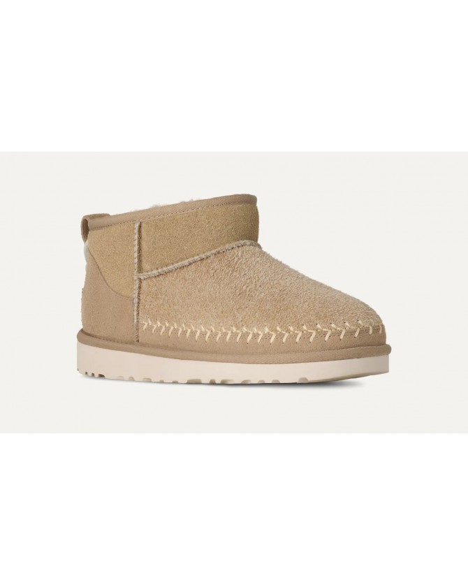 Μποτάκι UGG Μπεζ Classic Ultra Mini Biarritz 1171538-MDSD