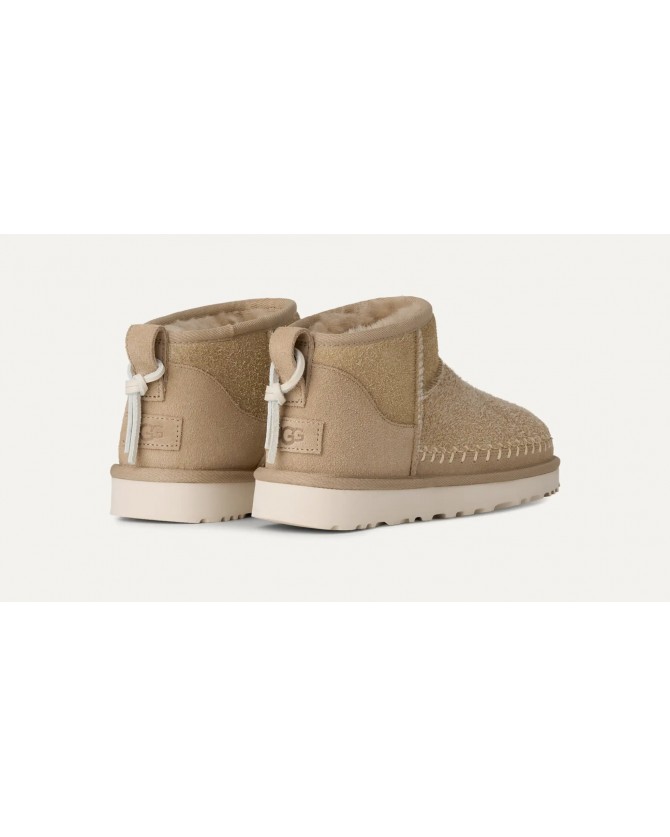 Μποτάκι UGG Μπεζ Classic Ultra Mini Biarritz 1171538-MDSD