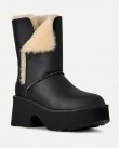 Μπότα UGG Μαύρη New Heights Cuff LTHR 1172590-0071