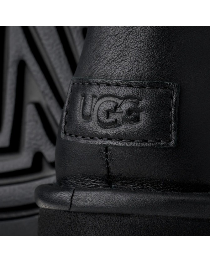 Μπότα UGG Μαύρη New Heights Cuff LTHR 1172590-0071