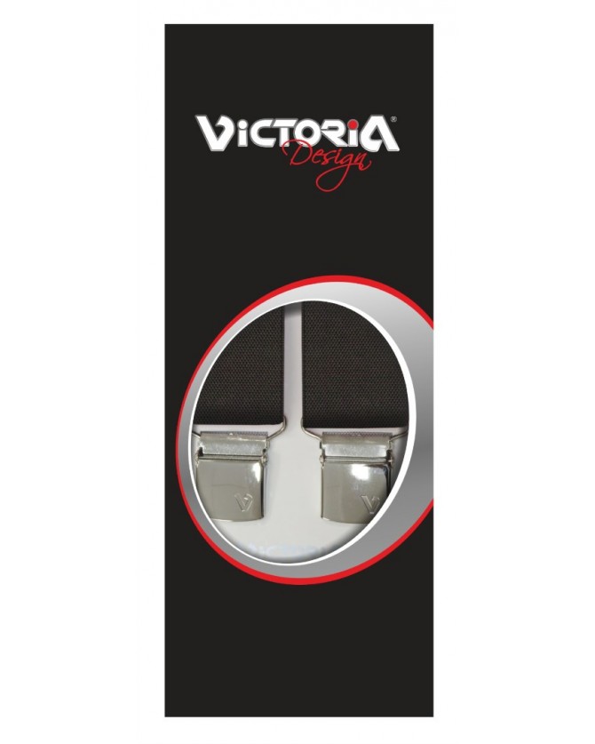 Τιράντες Victoria Ανθρακί 36mm 62036