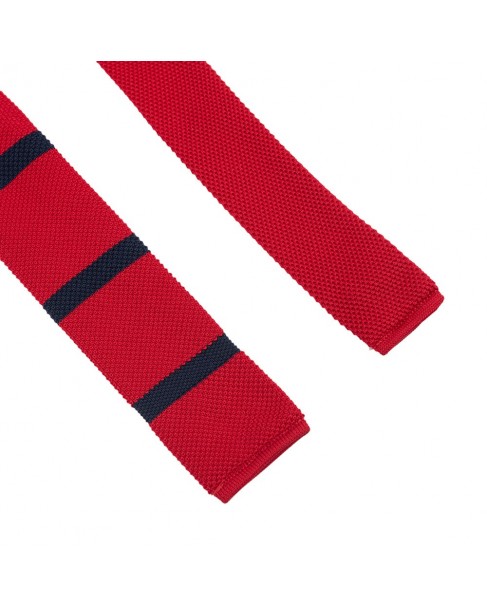 Γραβάτα πλεκτή Messagero Κόκκινη Γ900